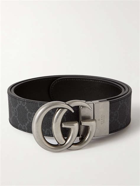 reversible Gucci belt men